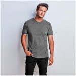 Mens Michigan Melange V-Neck T-Shirt - Image 2