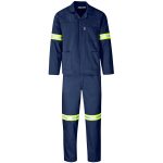 Trade Polycotton Conti Suit - Reflective Arms & Legs - Yellow Tape - Image 24