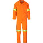 Trade Polycotton Conti Suit - Reflective Arms & Legs - Yellow Tape - Image 25