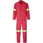 Trade Polycotton Conti Suit - Reflective Arms & Legs - Yellow Tape - Image 26