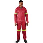 Trade Polycotton Conti Suit - Reflective Arms & Legs - Yellow Tape - Image 12