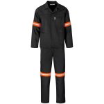 Trade Polycotton Conti Suit - Reflective Arms & Legs - Orange Tape - Image 10