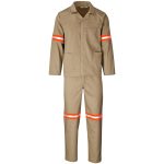 Trade Polycotton Conti Suit - Reflective Arms & Legs - Orange Tape - Image 15