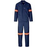 Trade Polycotton Conti Suit - Reflective Arms & Legs - Orange Tape - Image 16