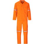 Trade Polycotton Conti Suit - Reflective Arms & Legs - Orange Tape - Image 17