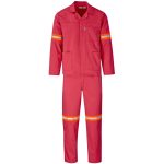 Trade Polycotton Conti Suit - Reflective Arms & Legs - Orange Tape - Image 18