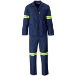 Trade Polycotton Conti Suit - Reflective Arms & Legs - Yellow Taped - Image 4