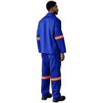 Artisan Premium 100% Cotton Pants - Reflective Legs - Orange Tape - Image 8