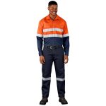 Access Vented Two-Tone Reflective Work Shirt - Image 5
