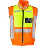 Metro Two-Tone Hi-Viz Reflective Zip-Off Jacket - Image 8