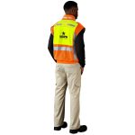 Metro Two-Tone Hi-Viz Reflective Zip-Off Jacket - Image 9