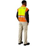 Metro Two-Tone Hi-Viz Reflective Zip-Off Jacket - Image 7