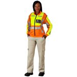 Metro Two-Tone Hi-Viz Reflective Zip-Off Jacket - Image 19