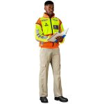 Metro Two-Tone Hi-Viz Reflective Zip-Off Jacket - Image 20