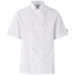 Unisex Short Sleeve Zest Chef Jacket - Image 5