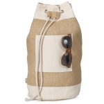 Okiyo Suna Jute & Cotton Beach Rucksack - Image 2