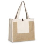 Okiyo Hikari Jute & Cotton Tote - Image 2