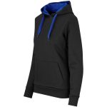 Ladies Solo Hooded Sweater - Blue - Image 2