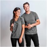 Mens Michigan Melange V-Neck T-Shirt - Image 6