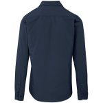 Mens Long Sleeve Warrington Shirt - Navy - Image 5