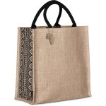 Andy Cartwright Symmetry Jute Tote - Image 2