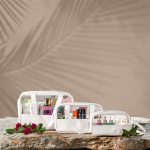 Eva & Elm Chanelle Midi Toiletry & Cosmetic Bag - Image 8