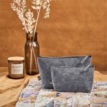 Okiyo Kesho Recycled PET Felt Accessory Bag - Image 8
