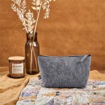 Okiyo Kesho Recycled PET Felt Accessory Bag - Image 7