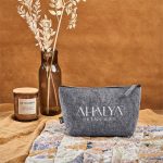 Okiyo Kesho Recycled PET Felt Accessory Bag - Image 5