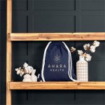 Okiyo Kinchaku Recycled Canvas Drawstring Bag - Image 6