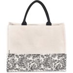 Okiyo Hana Printed Cotton Tote - Image 4