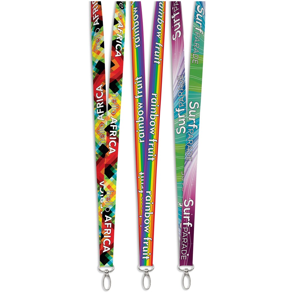 DEFAULT_1024X1024 Lobster Clip Double-Sided Sublimation Petersham Lanyard - Image 1