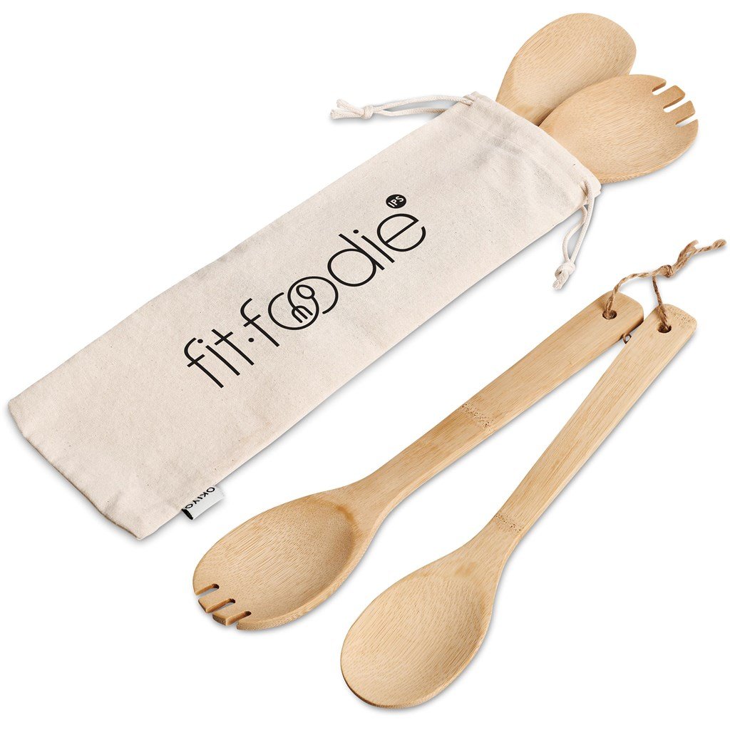 DEFAULT_1024X1024 Okiyo Shinsen Bamboo Salad Servers - Image 1