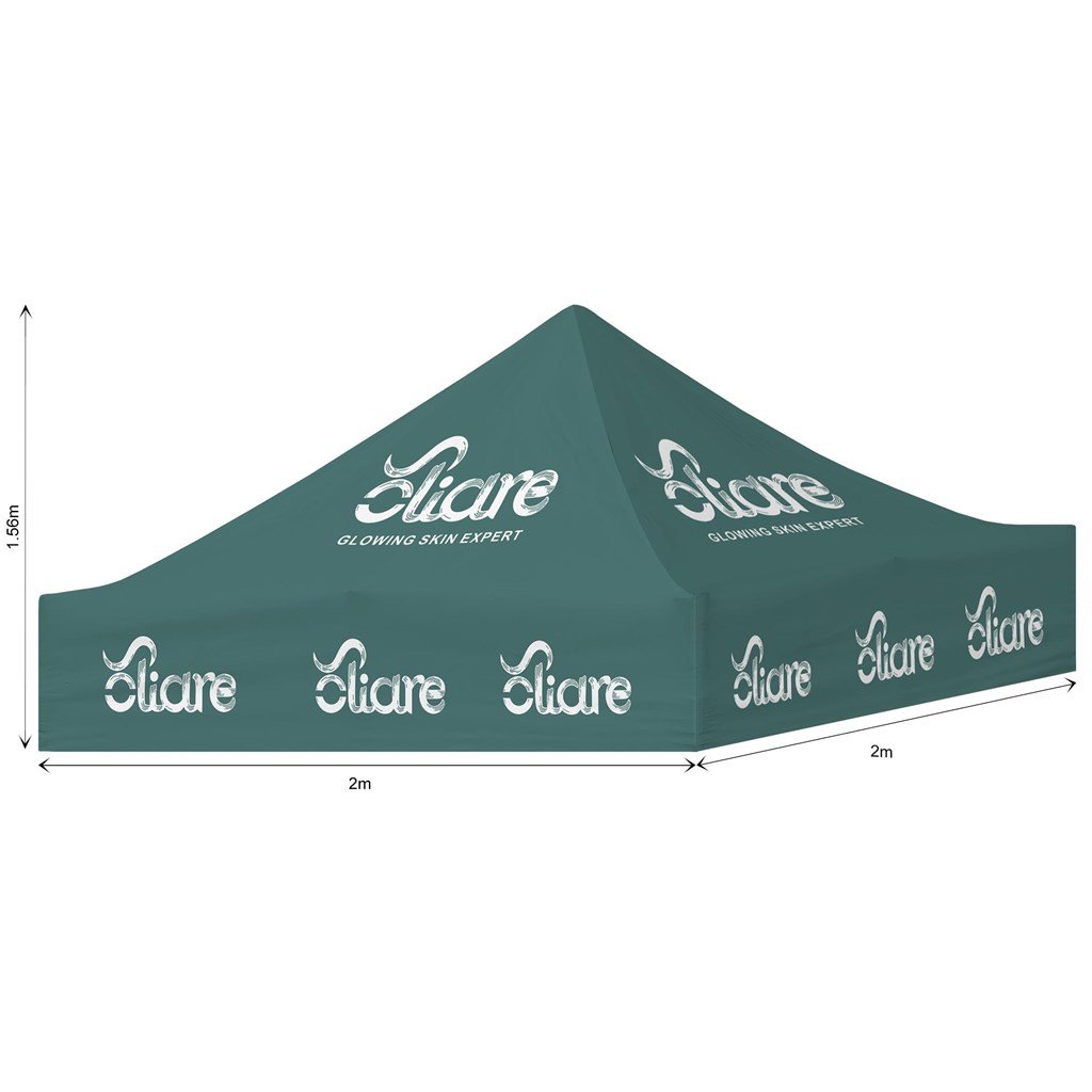 DEFAULT_1024X1024 Ovation Sublimated Gazebo 2m X 2m - Roof (Excludes Hardware) - Image 1