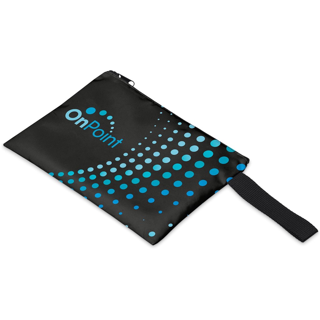 DEFAULT_1024X1024 Pre-Printed Sample Hoppla Summit A5 Document Pouch - Image 1