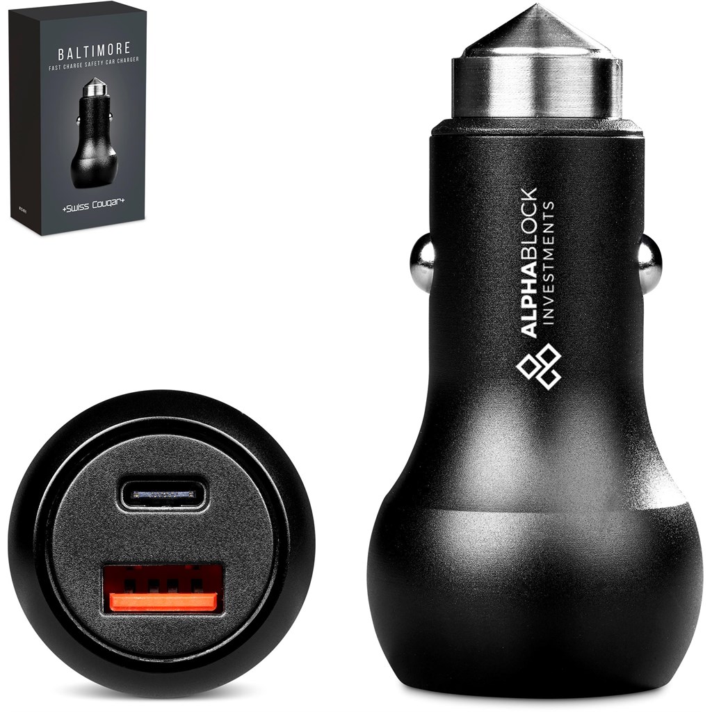 DEFAULT_1024X1024 Swiss Cougar Baltimore 2 -in-1 Fast Car Charger & Tool - Image 1