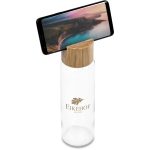 Okiyo Kenko Phone Stand Glass Water Bottle – 700ml - Image 2