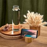 Okiyo Kenko Phone Stand Glass Water Bottle – 700ml - Image 9