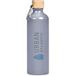 Serendipio Origen Aluminium & Bamboo Water Bottle – 750ml - Image 5