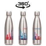 Serendipio Discovery Stainless Steel Vacuum Water Bottle - 500ml - Image 4