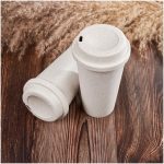 Okiyo Katagi Wheat Straw Double-Wall Tumbler – 450ml - Image 4