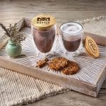 Okiyo Moco Glass & Bamboo Double-Wall Cup - 350ml - Image 5