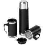 Cardinal Stainless Steel Vacuum Flask & Mug Set - Image 3