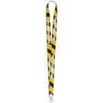 Snap Hook Clip Double-Sided Sublimation Petersham Lanyard - Image 4