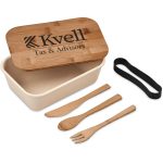 Kooshty Natura Plus Bamboo Fibre Lunch Box Set - Image 13