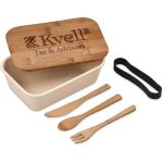 Kooshty Natura Plus Bamboo Fibre Lunch Box Set - Image 11