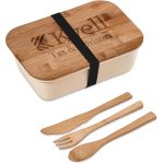 Kooshty Natura Plus Bamboo Fibre Lunch Box Set - Image 5