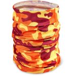 Adults Camo Flexi Tubular Bandana - Orange - Image 4