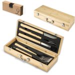 Okiyo Yakiniku Bamboo 5-Piece Braai Set - Image 9