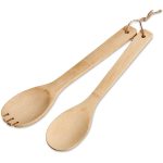 Okiyo Shinsen Bamboo Salad Servers - Image 8